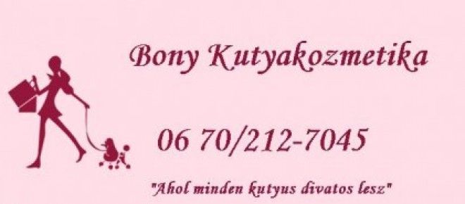 Bony Kutyakozmetika